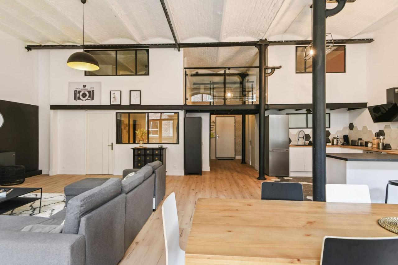 Ferienwohnung Loft De L'Usine - Welkeys Tourcoing Exterior foto