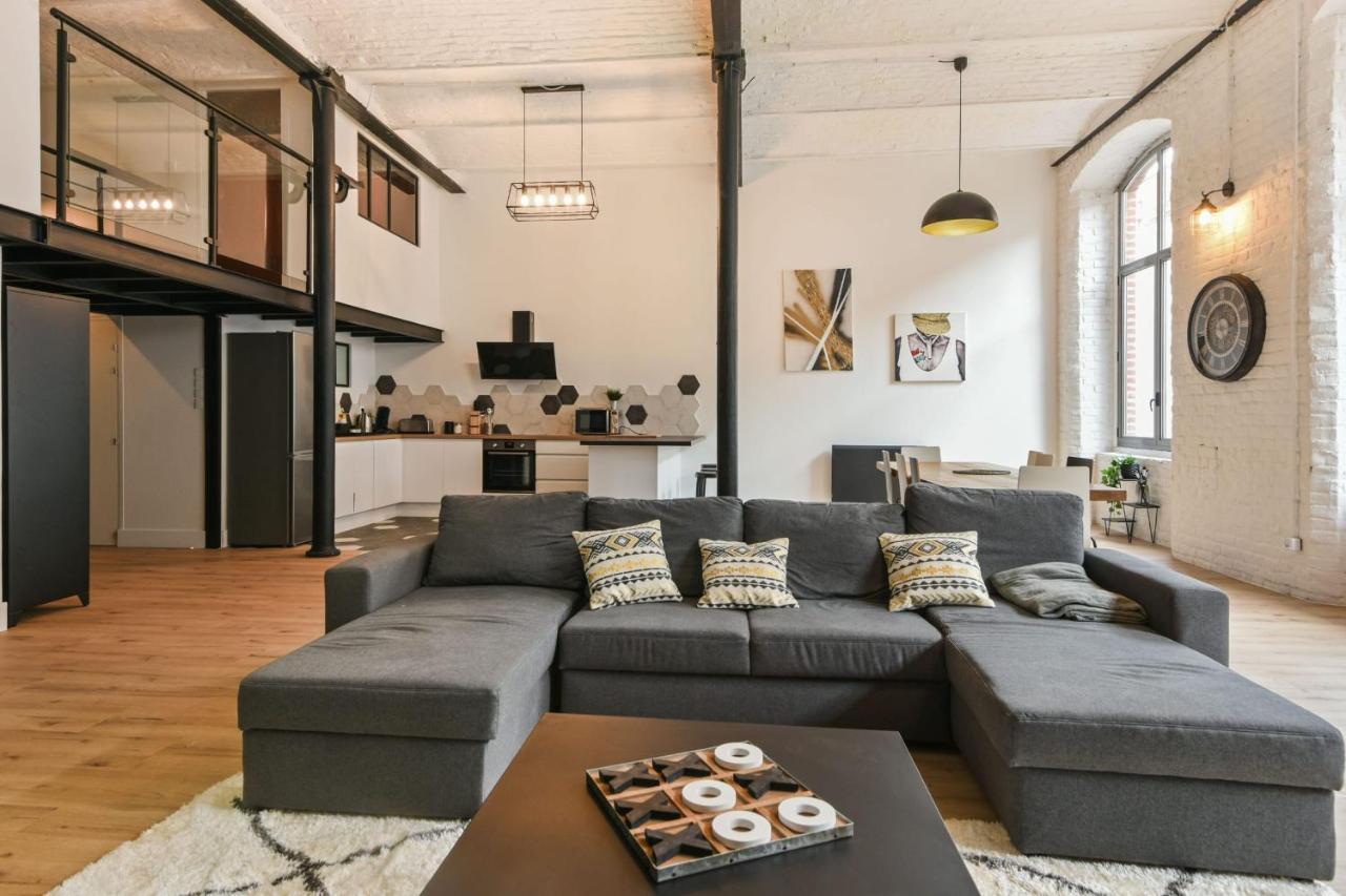 Ferienwohnung Loft De L'Usine - Welkeys Tourcoing Exterior foto